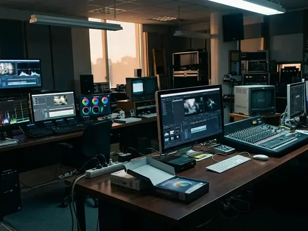 Recreating the Classic 'Glossy Tech' Broadcast Look in Modern Software